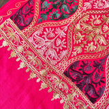 Crewel Embroidered Wool Shawl