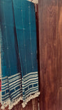 Sea Blue Hand Woven Organic Cotton Cloth