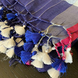 Hand loomed linen shawl