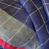 Hand loomed linen shawl
