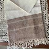 Organic Cotton Hand Woven Scarf