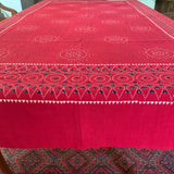 Hand Block Printed Table Cloth