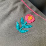 Hand Embroidered Cushion Cover