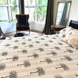 Misty Days Palm Tree Quilt